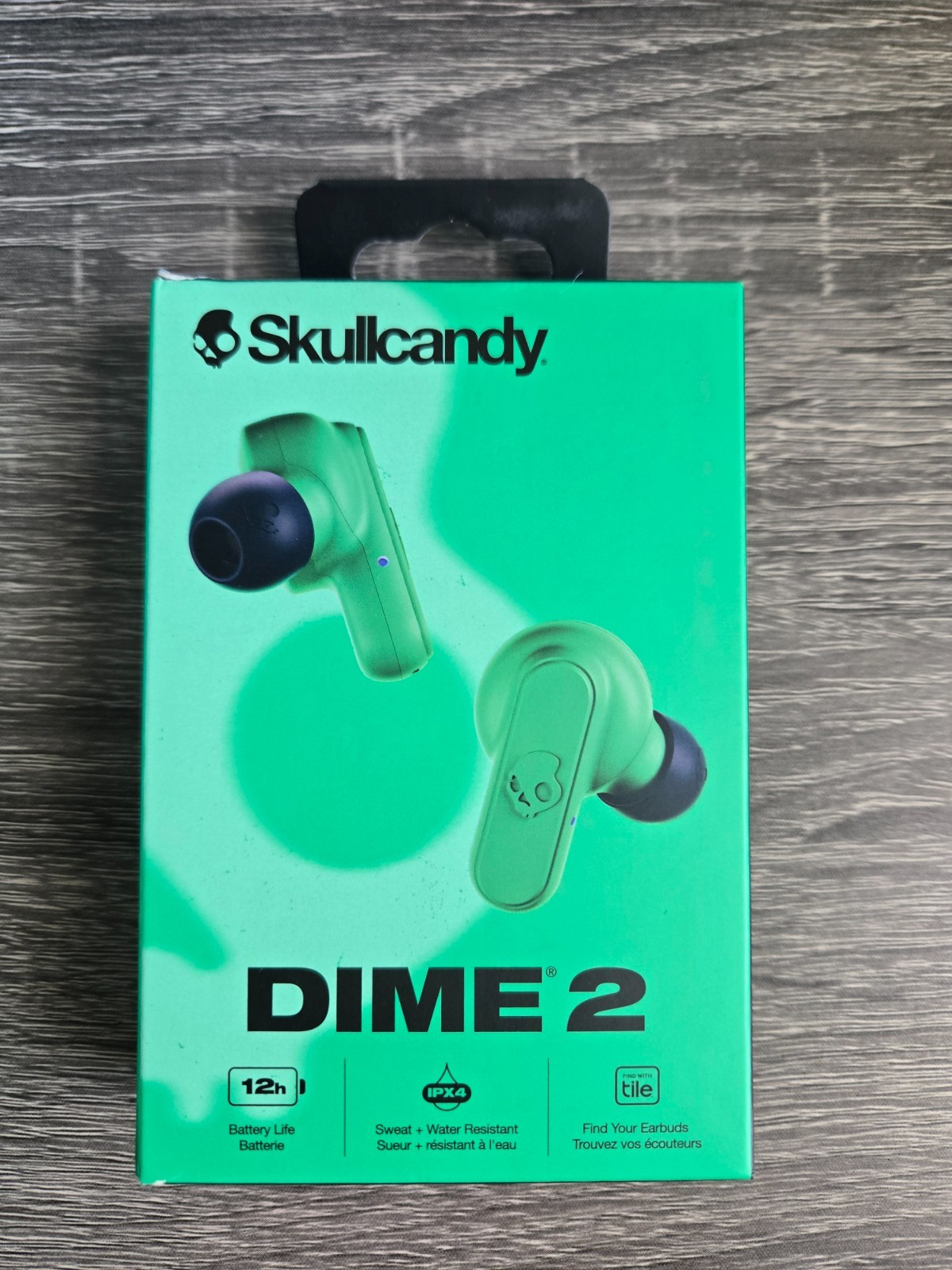 Skullcandy Dime 2 True Wireless Earbuds Bluetooth, Noise-Cancelling, Green NEW