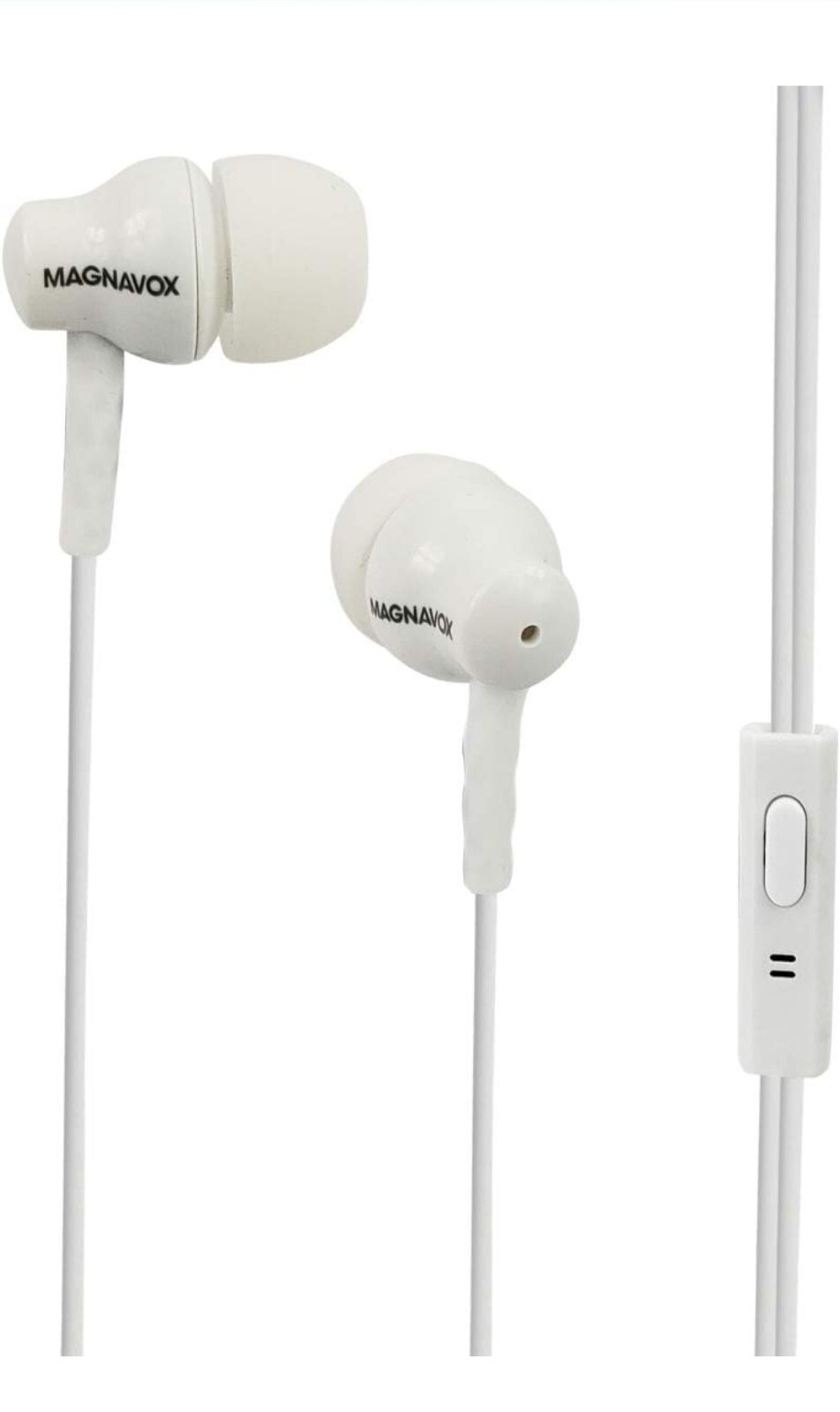 Magnavox Shuffle + MHP4851 In Ear Headphones w/ Handsfree Mic & Music Ctrl