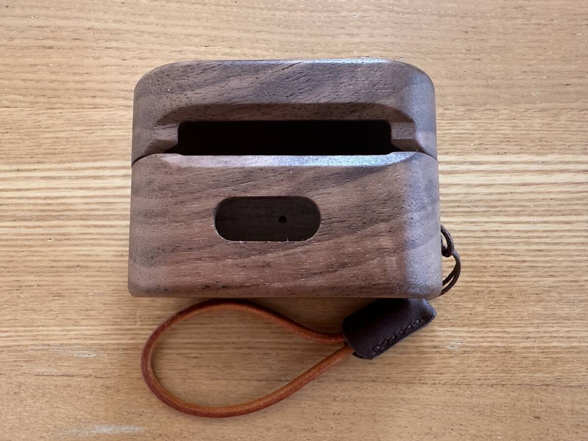 SONY WF-1000XM6 handmade walnut wooden case