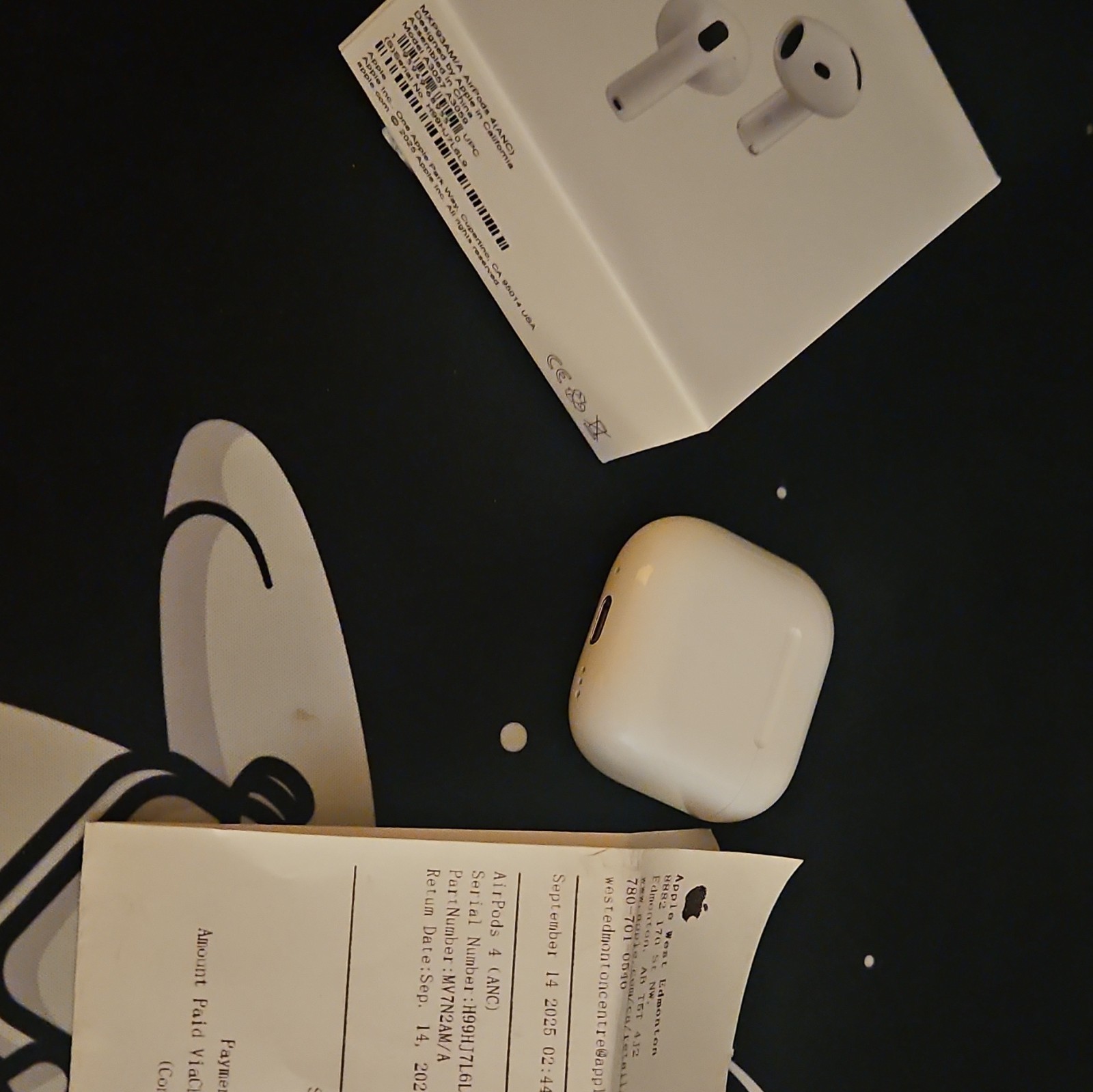Apple AirPods (3rd Gen) White Wireless Bluetooth Earbuds w/ Charging Case