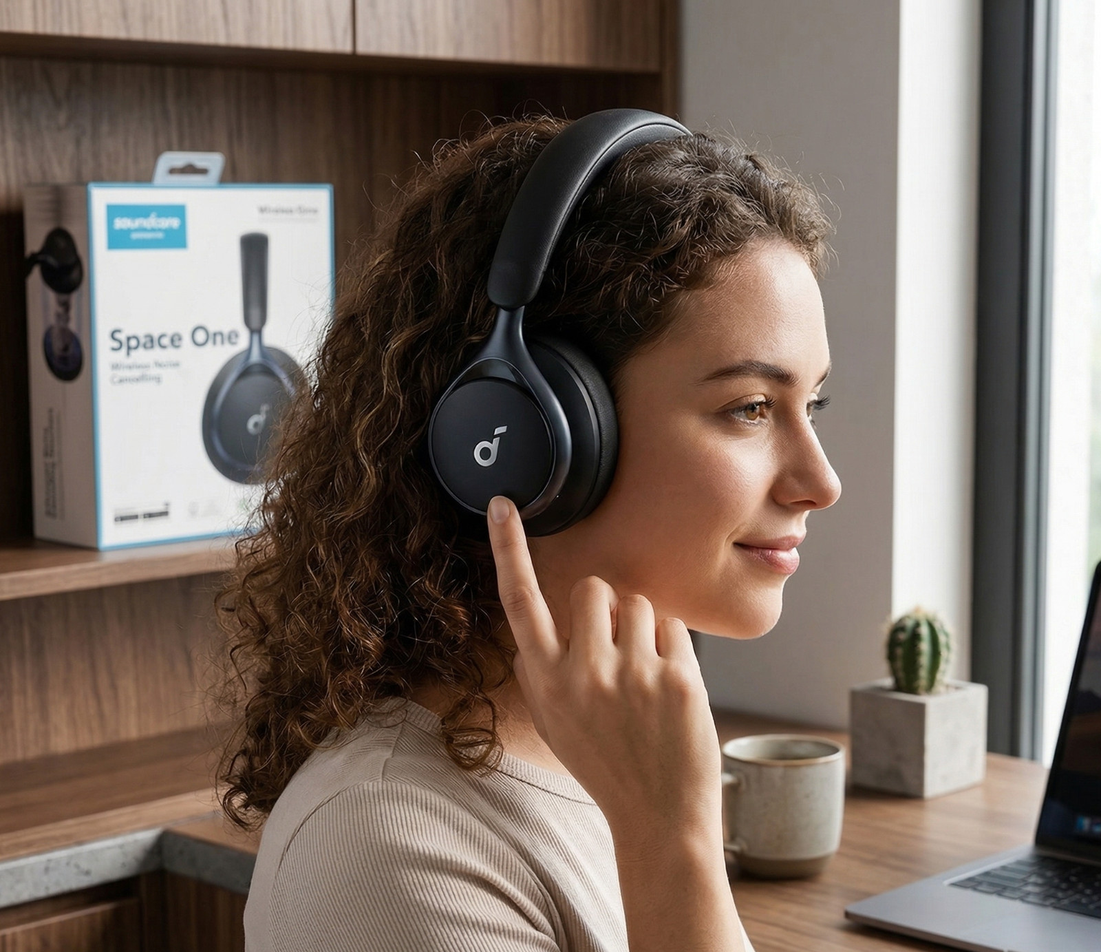 Anker Soundcore Space One Bluetooth Wireless Headphones Hybrid ANC 40H