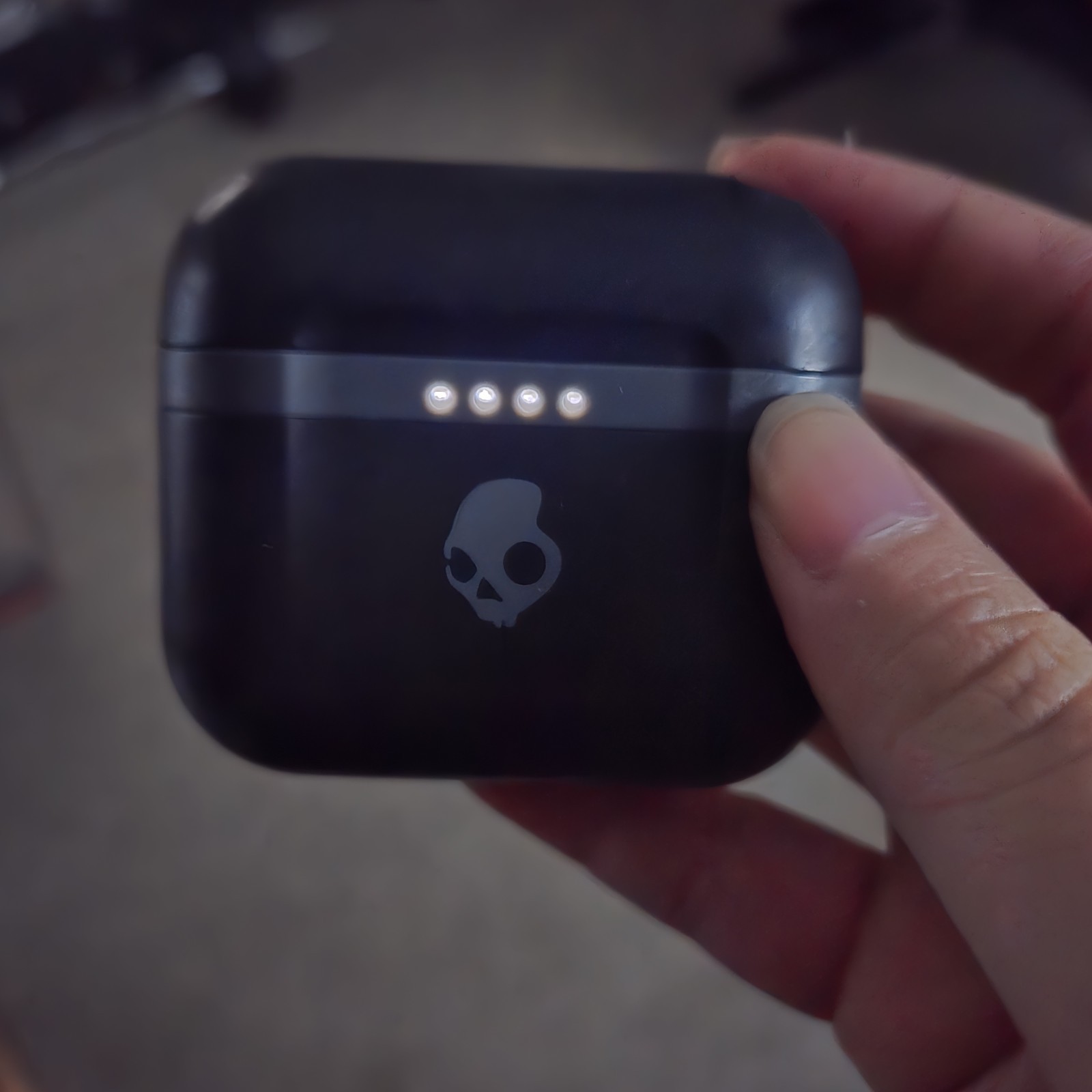 Skullcandy Indy Evo True Wireless Bluetooth In-Ear Earbuds w/ Mic Black/Gray