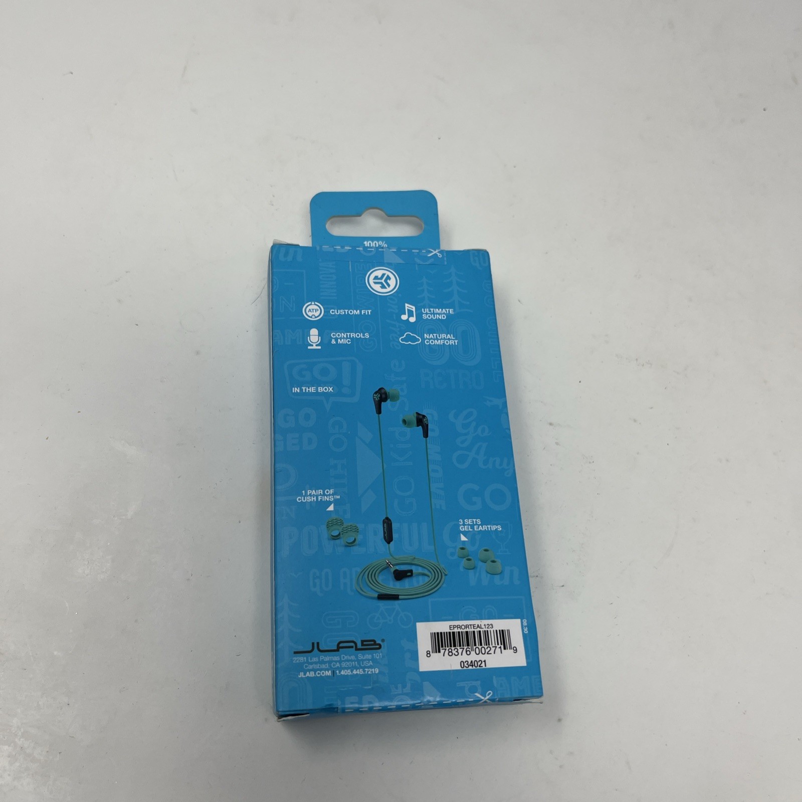JLAB JBuds Pro Wired Signature Earbuds 10hr Playtime Teal/Black EPRORTEAL123