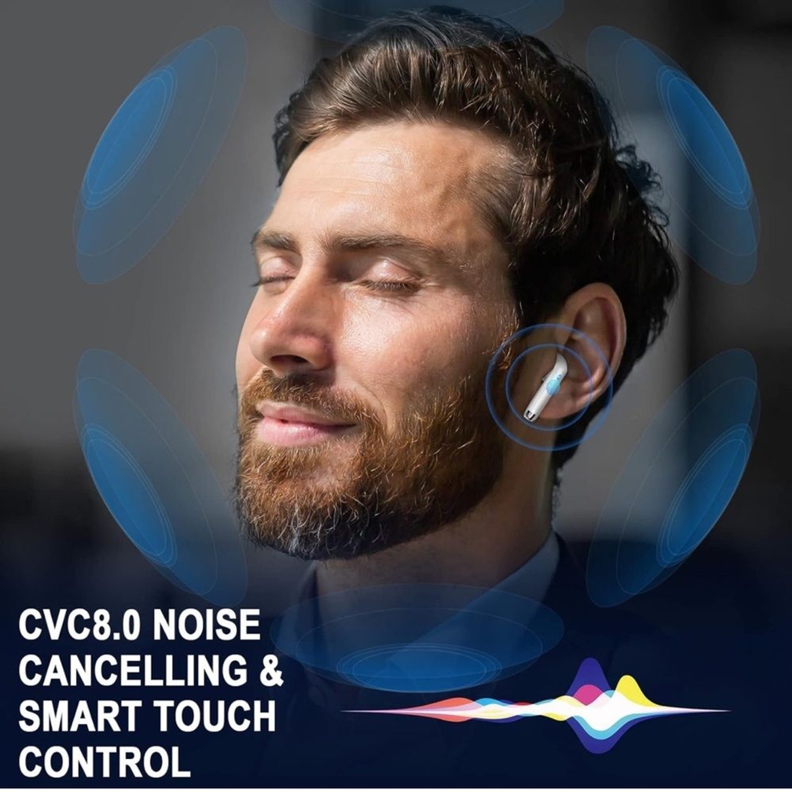 True wireless stereo bluetooth led digital display 5.4 earphones earbud C11