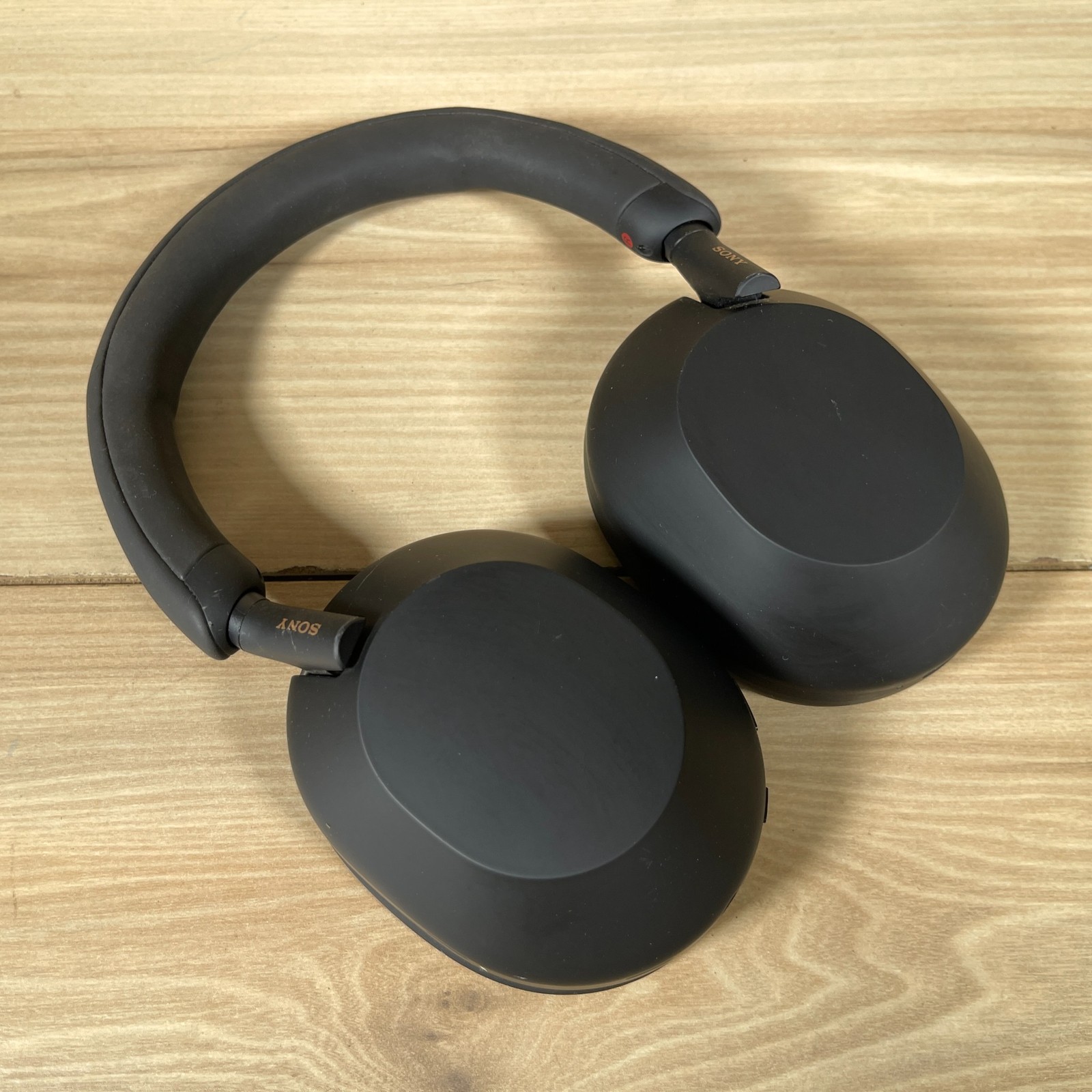 Sony Over-Ear Headphones Black Wireless Active Noise Cancellation Touch Sensor