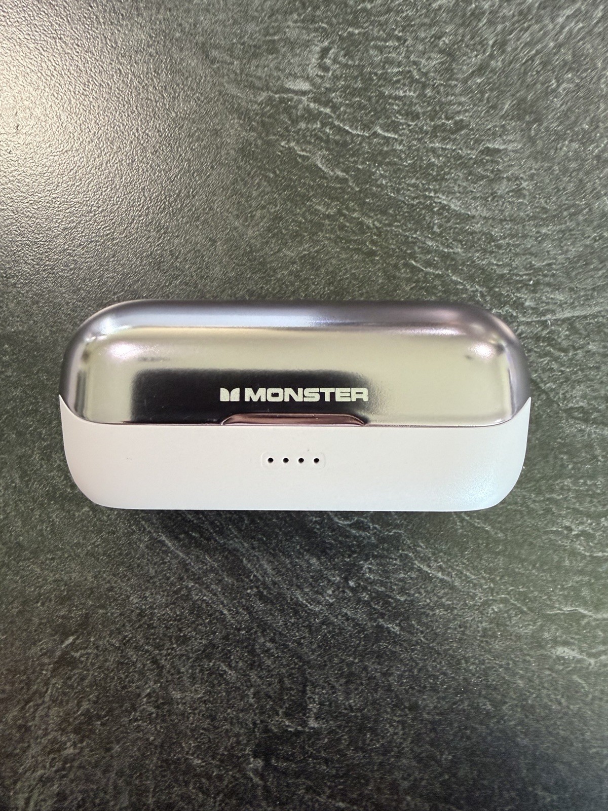 Monster Open Ear Clip-On Ear Buds. AC601 Model Brand New Open Box In Purple