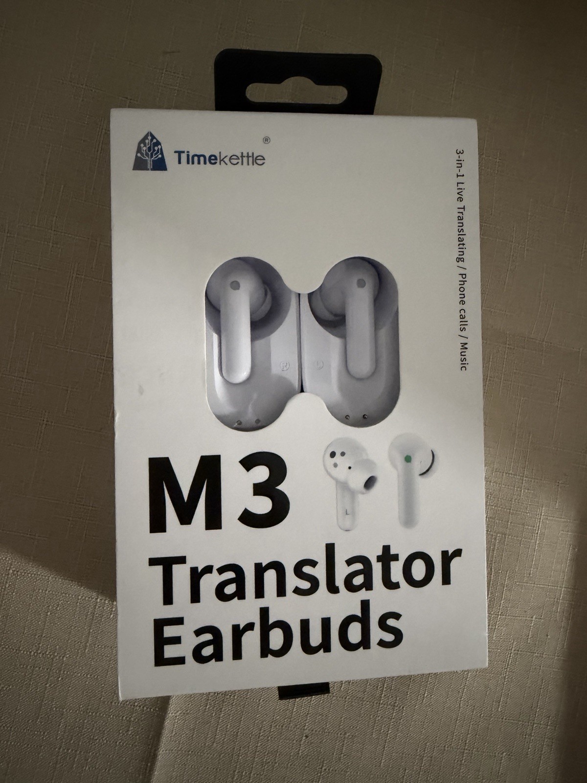 Timekettle M3 Translator Earbuds – Open Box (Excellent Condition)
