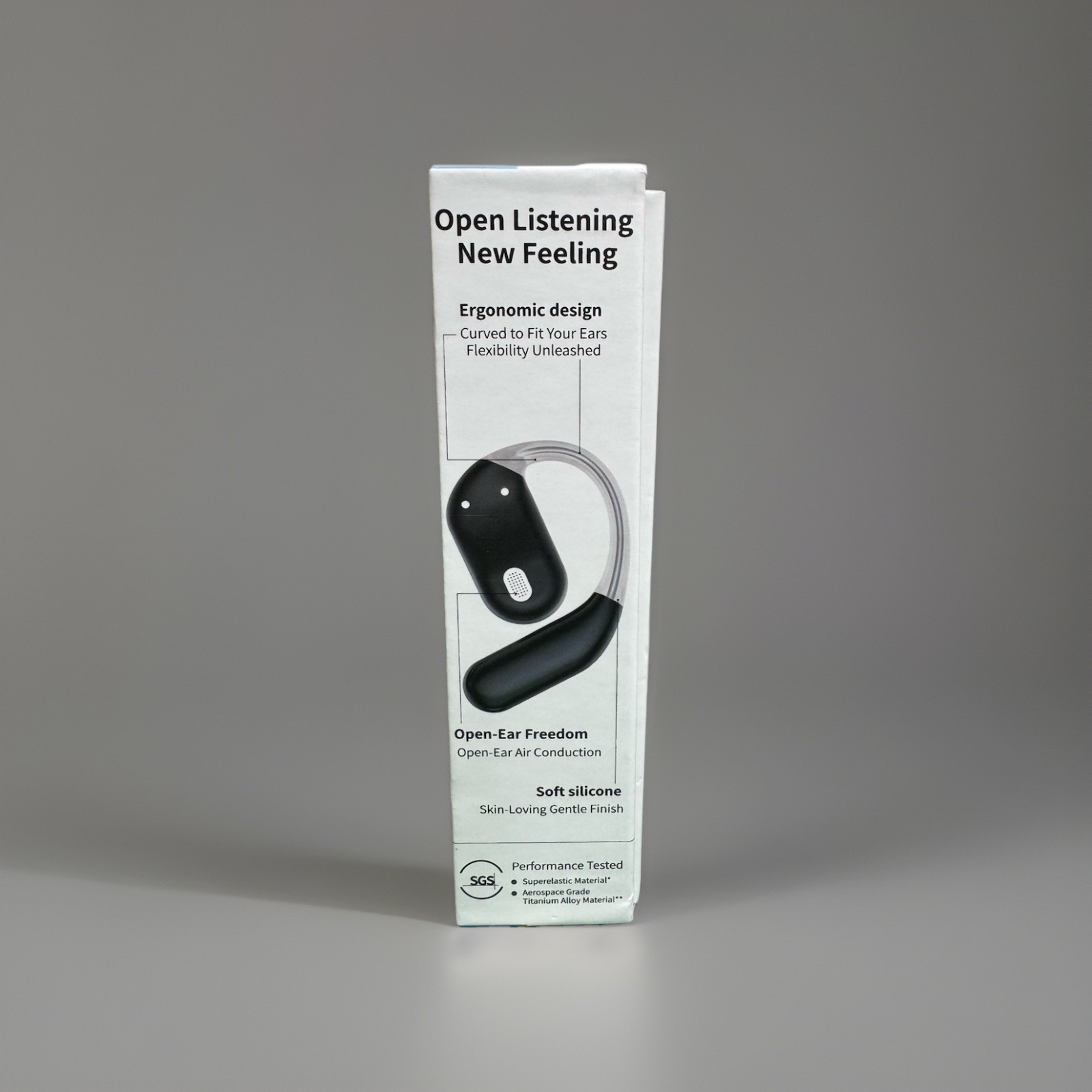 OPEN BOX -YYK-Q16 Pro LCD Open-Ear Wireless Earbuds | 80H Playback | IPX6