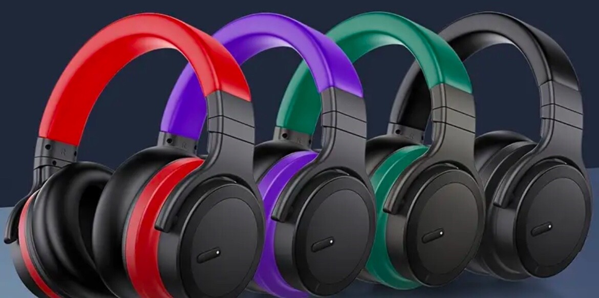 Noise cancelling headphones long battery life and all colors