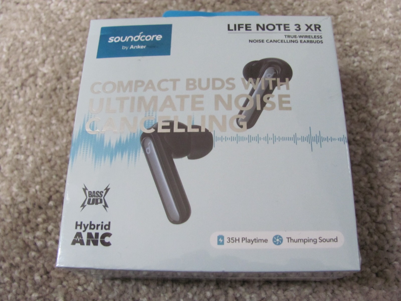 Soundcore Anker Life Note 3 XR True Wireless Noise Cancelling In-Ear Headphones