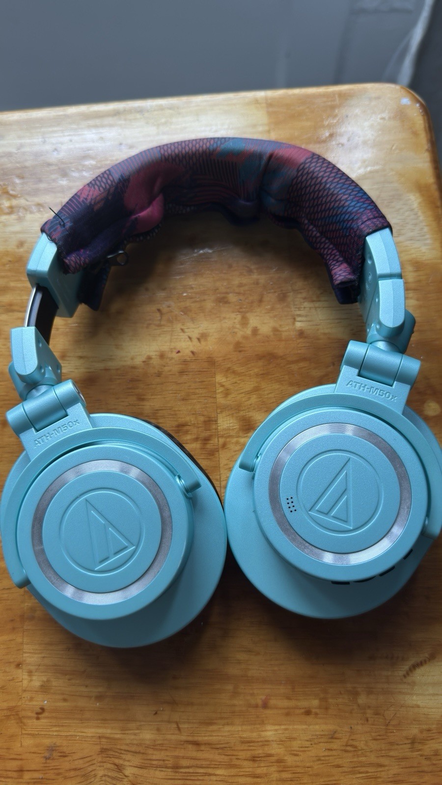 Ath M50x Bluetooth Headphones ice blue