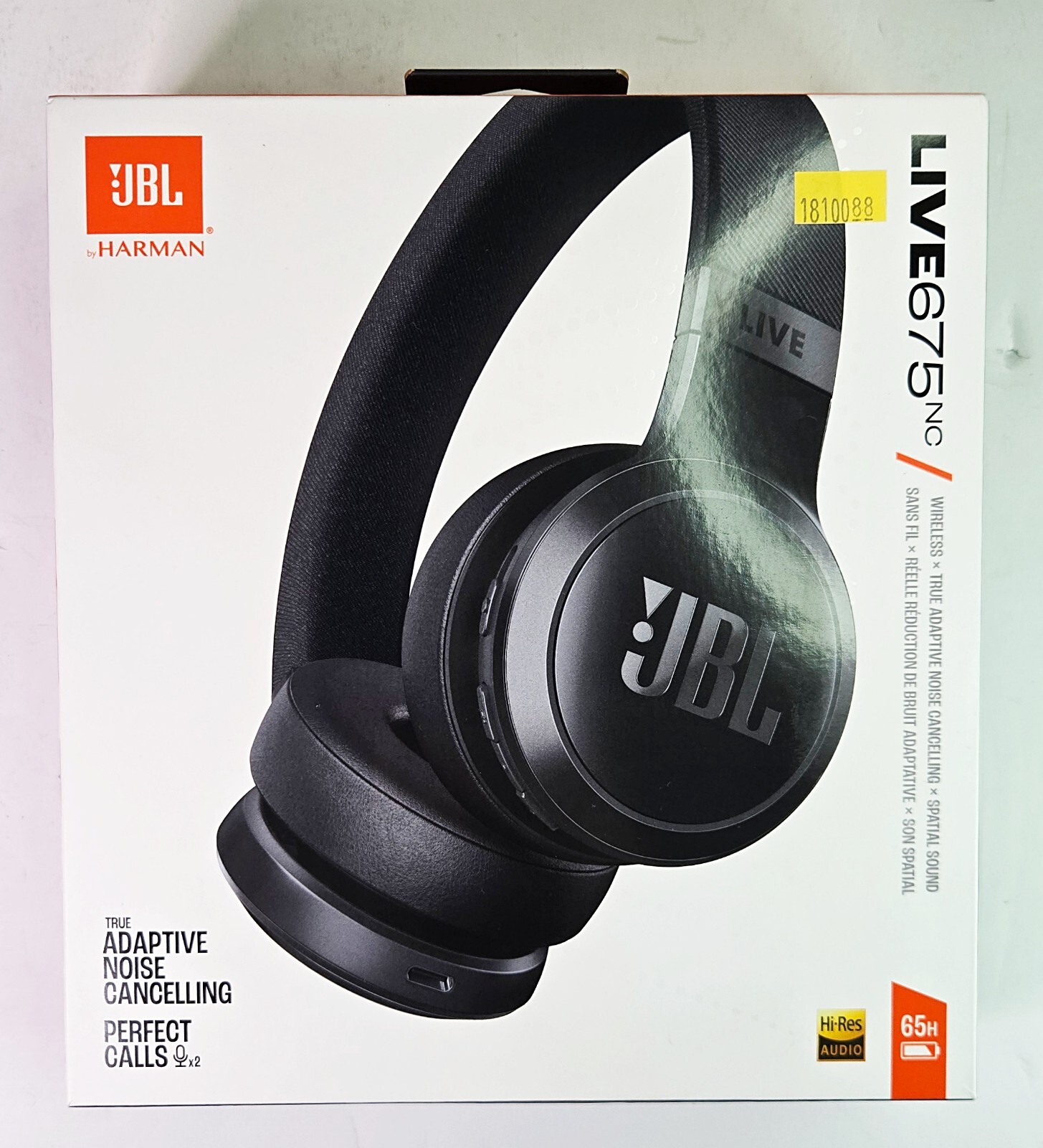 NEW JBL Live 675NC Wireless True Adaptive Noise Cancelling Headphones