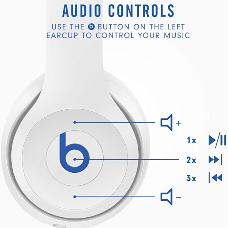 Beats Solo3 Wireless Bluetooth Club Collection Headphones – White – New Sealed