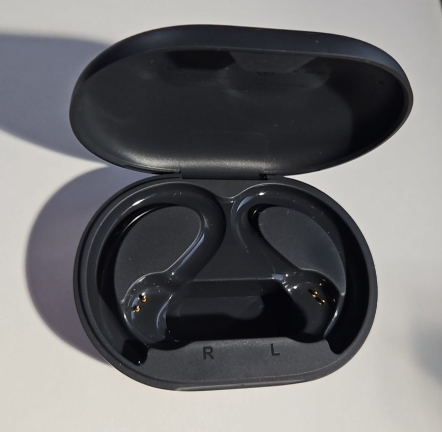 JLab Go Air Sport True Wireless Bluetooth Earbuds with Charging Case – Black
