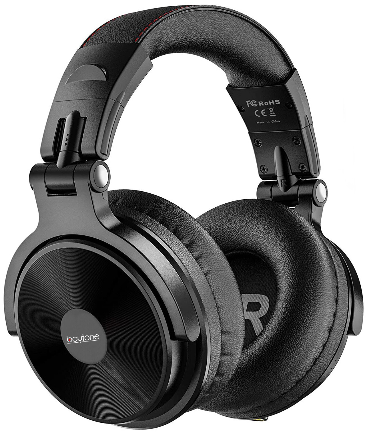 Boytone BT-10BK Wired Over Ear DJ Headphones, Studio Monitor , Stereo headphone