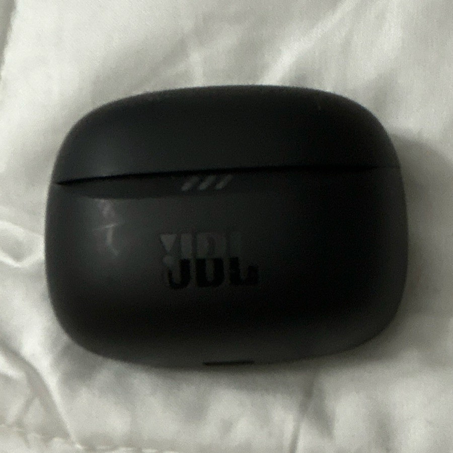 JBL Tune Beam 2 Wireless Earbuds Charging Case Black Bluetooth USB-C