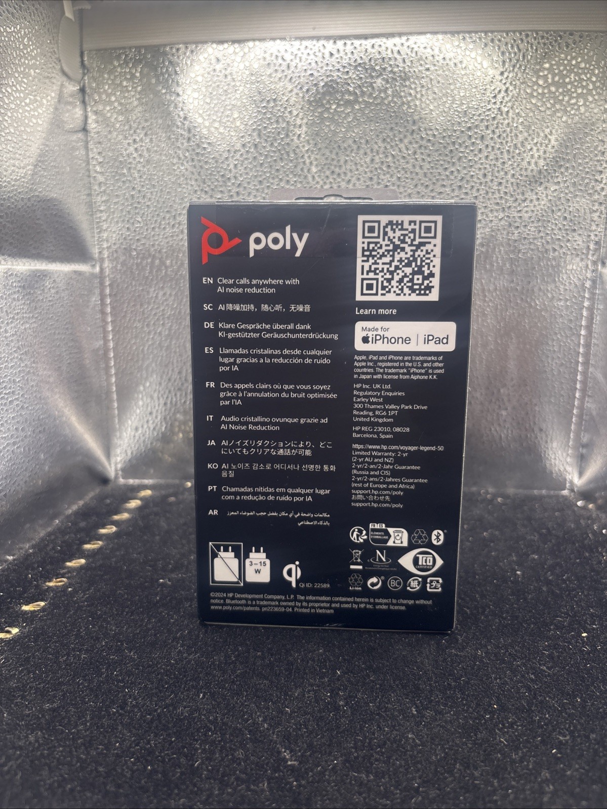 # Poly Voyager Legend 50 UC Bluetooth Headset – Brand New, Sealed