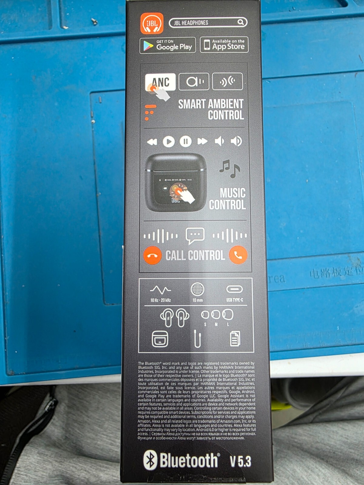 JBL Tour Pro 2 True Wireless Bluetooth Noise-cancelling Earbuds