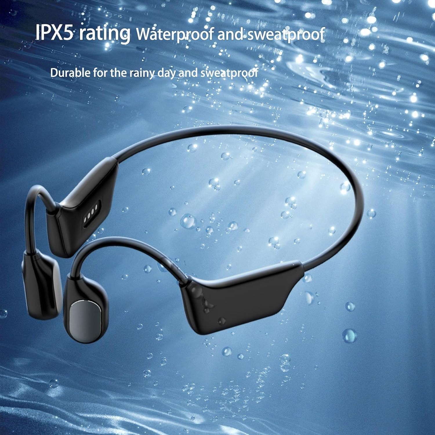 Bone Conduction Hearing Impaired Headsets, Wireless Hearing Assist Headphones…