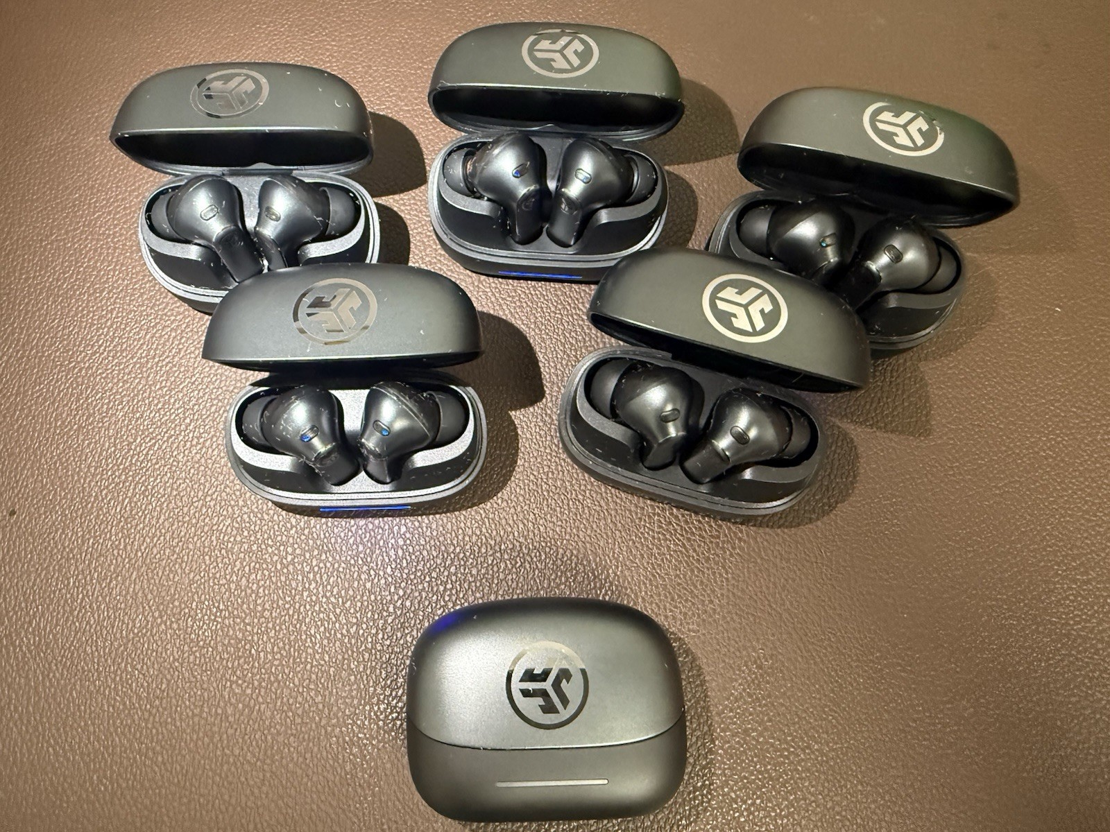 JLab Epic Pods ANC True Wireless Earbuds Active Noise Cancelling Bluetooth Black