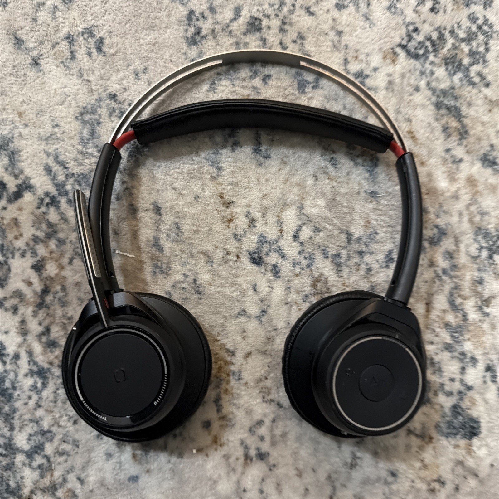 PLANTRONICS B825 Headset with Active Noise Cancelling, HEADSET ONLY