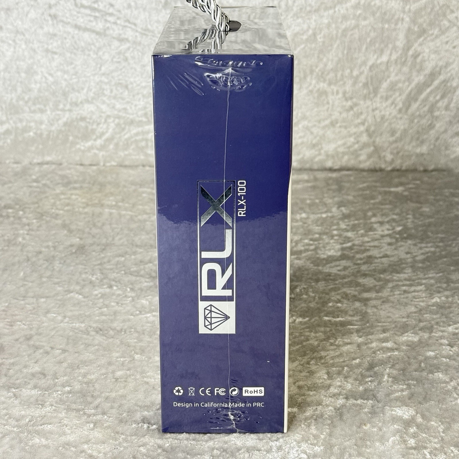 RLX Bluetooth Stereo Headset – RLX-100 – Navy Blue – New, Sealed