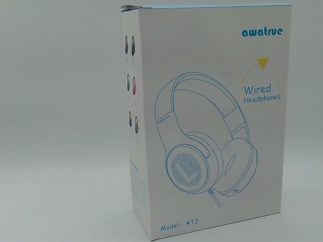 Awatrue Kids 85dB Wired Headphones With Microphone Over-Ear Toddler Headset