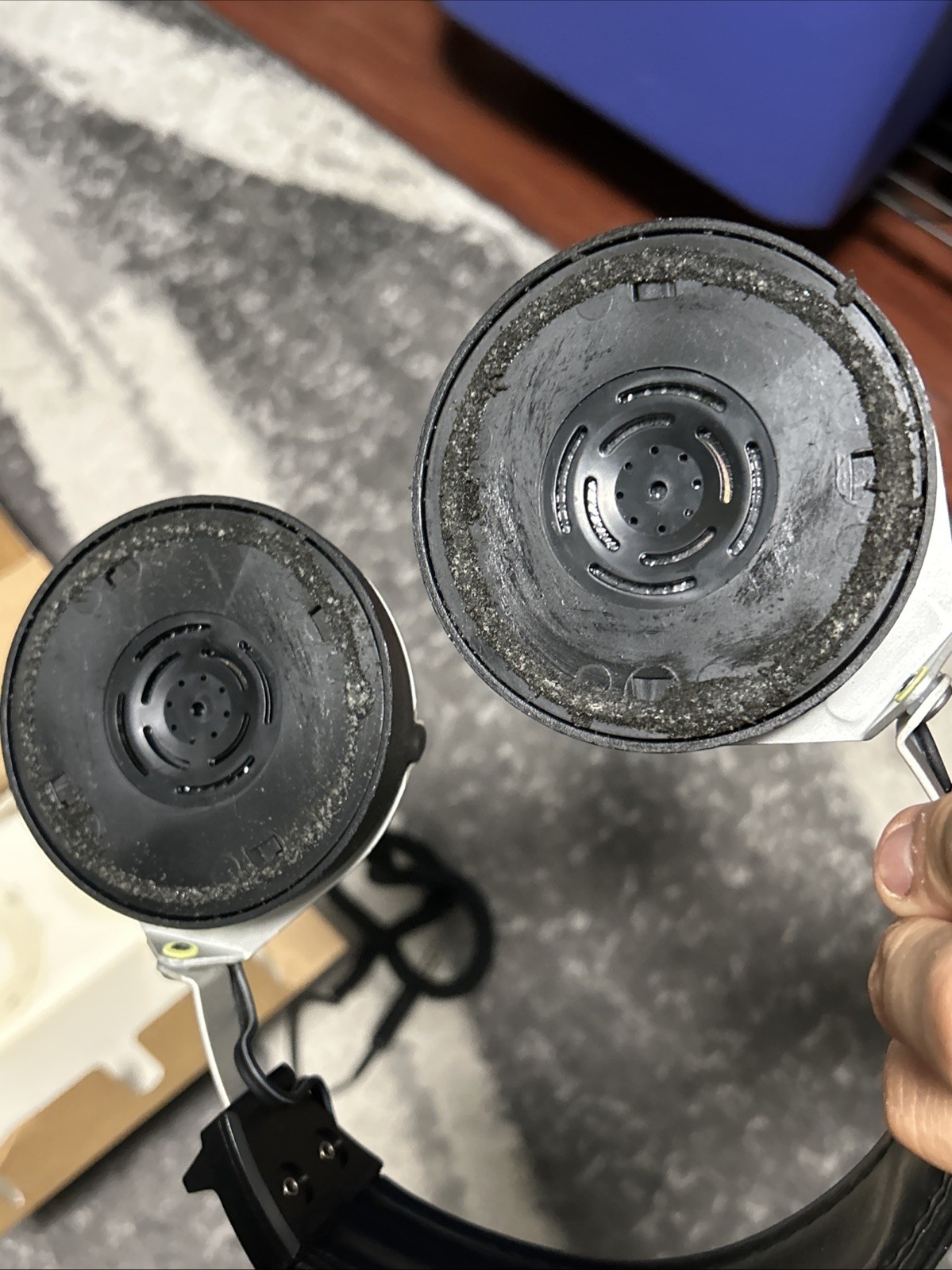 Realistic Pro-60 Stereo Headphones NO Foam Cushions