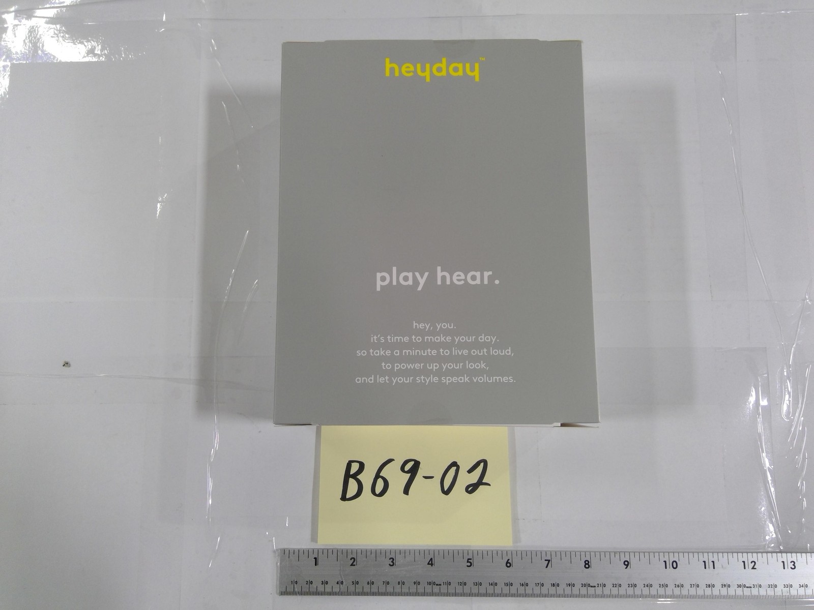 Heyday Wireless Headphones Bluetooth Red Jeweled 40 Hours Playback New Box