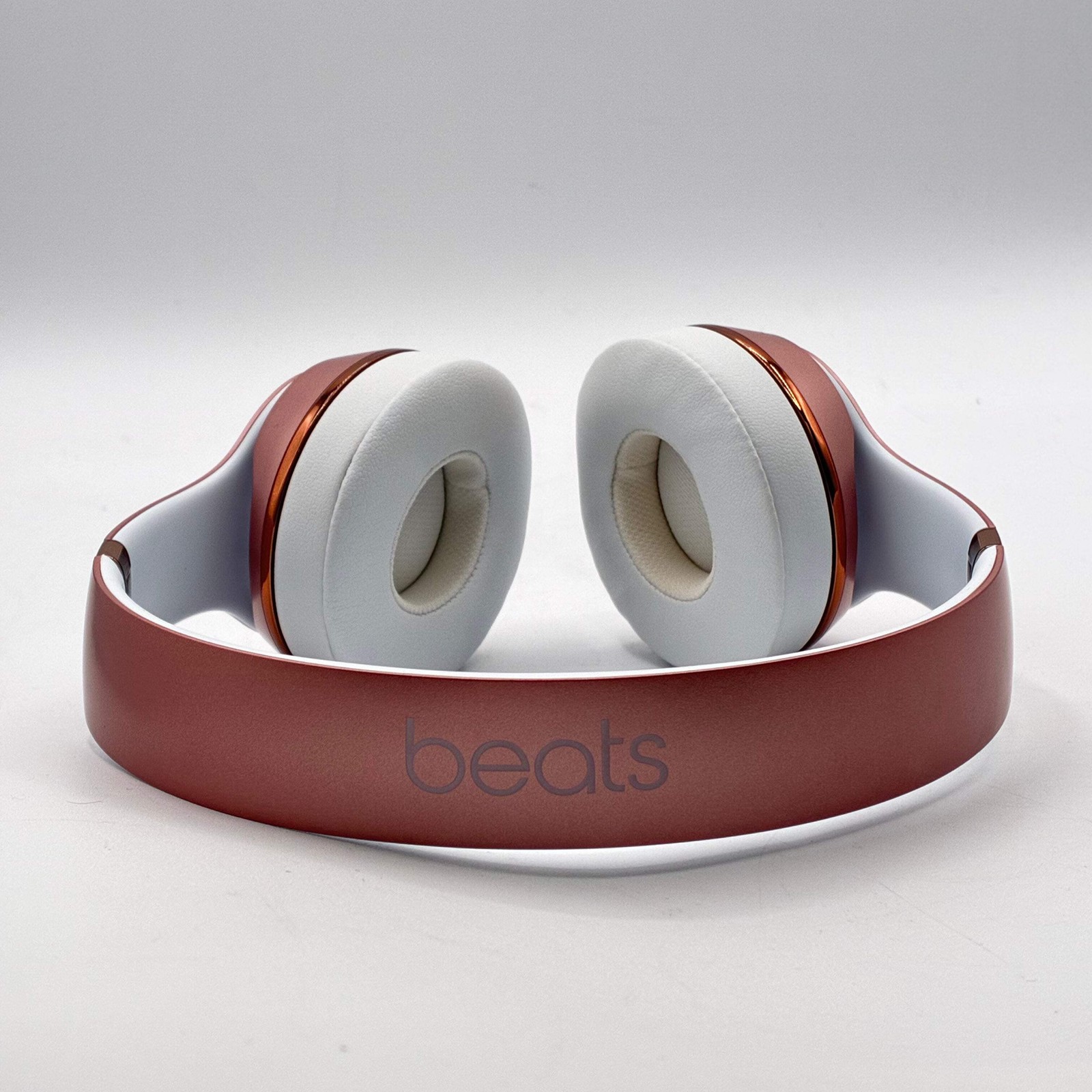 Beats Solo 3 Wireless Headphones A1796 Rose Gold with Case