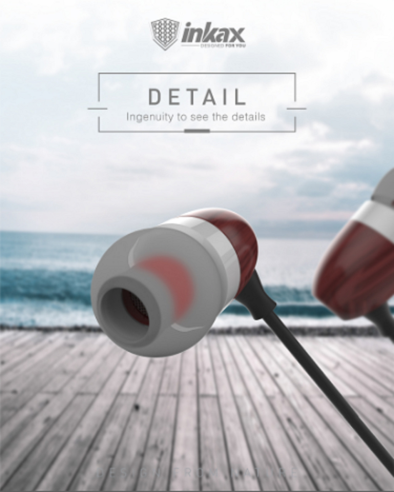 WOODEN EARPHONES HEADPHONES WIRE MICROPHONE PHONE UNIVERSAL STEREO JACK 3.5
