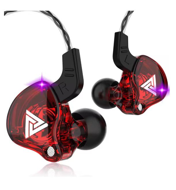 QKZ AK6 In Ear Earphones Wired Headphones Stereo Bass Earbuds w/ Mic