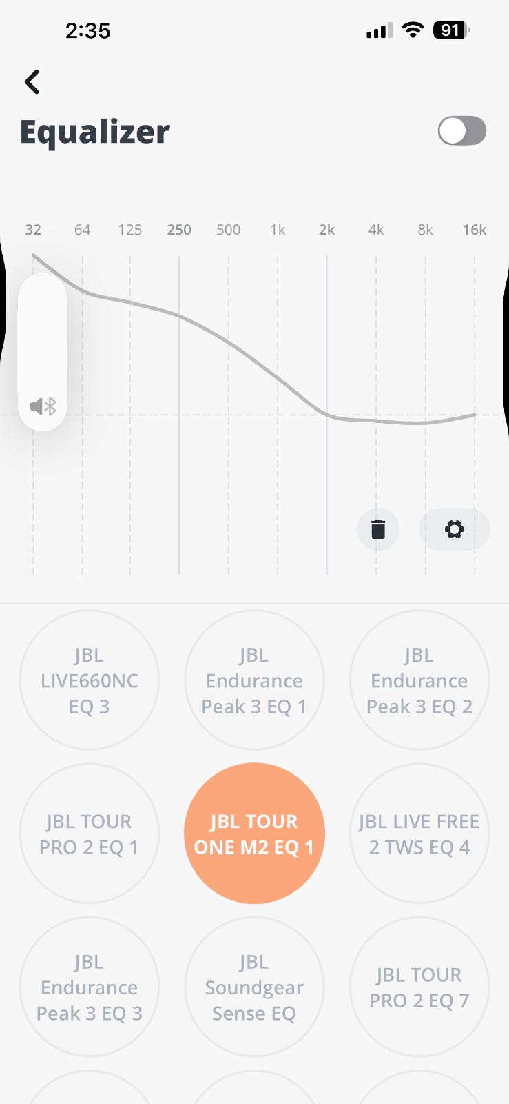 JBL Tour One M2 Wireless Over-Ear Headphones-CRACK BEZEL BUT WORKS