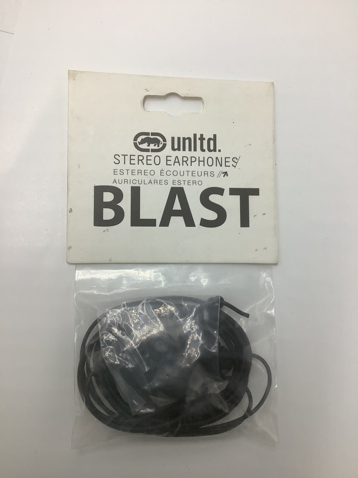 QTY 2 Unltd. Genuine OEM Wired Stereo Earphones Blast 9mm Driver Unit 1.20M Cord