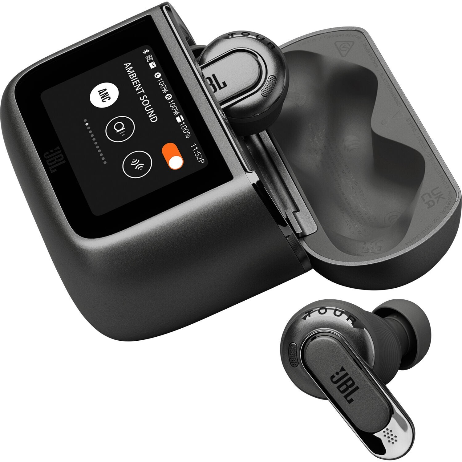 JBL Tour Pro 3 True Wireless Noise-Canceling Earbuds (Black)