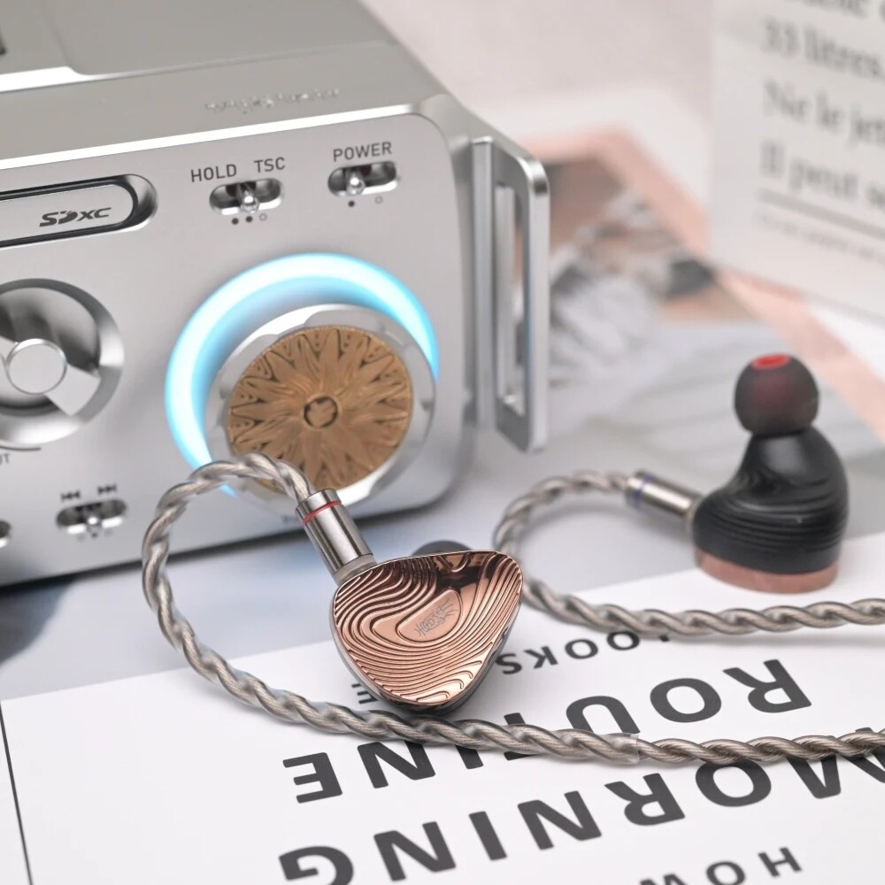 TANGZU Xuanwu Gate 1DD+4BA+2EST HiFi In-ear Earphone Wired Music Sport IEM