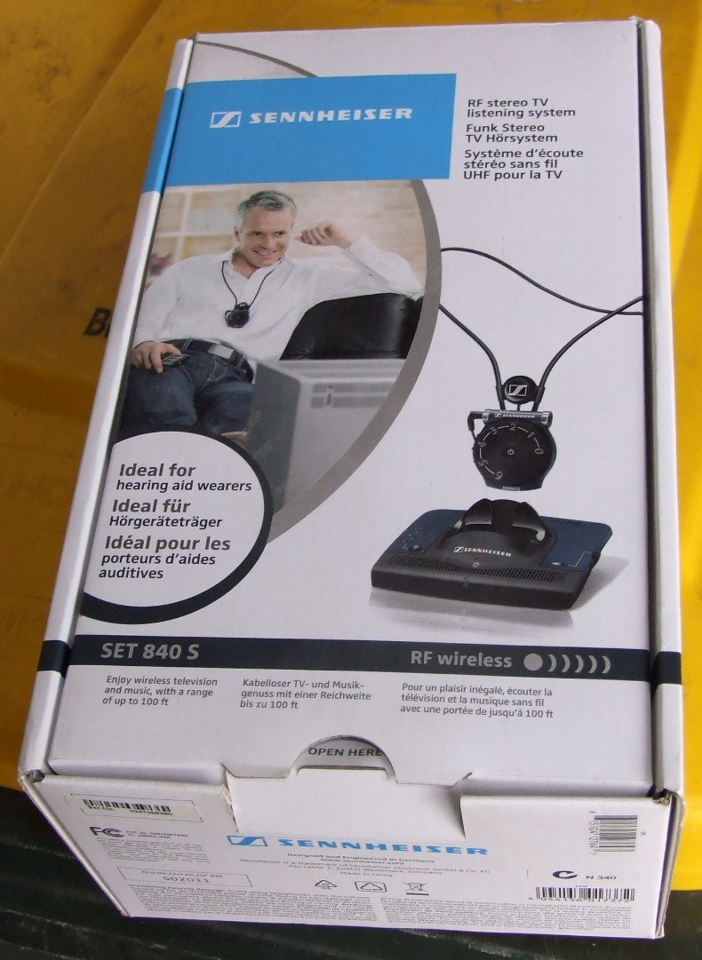 Sennheiser SET 840 S TV Individual infrared Stereo TV listening system