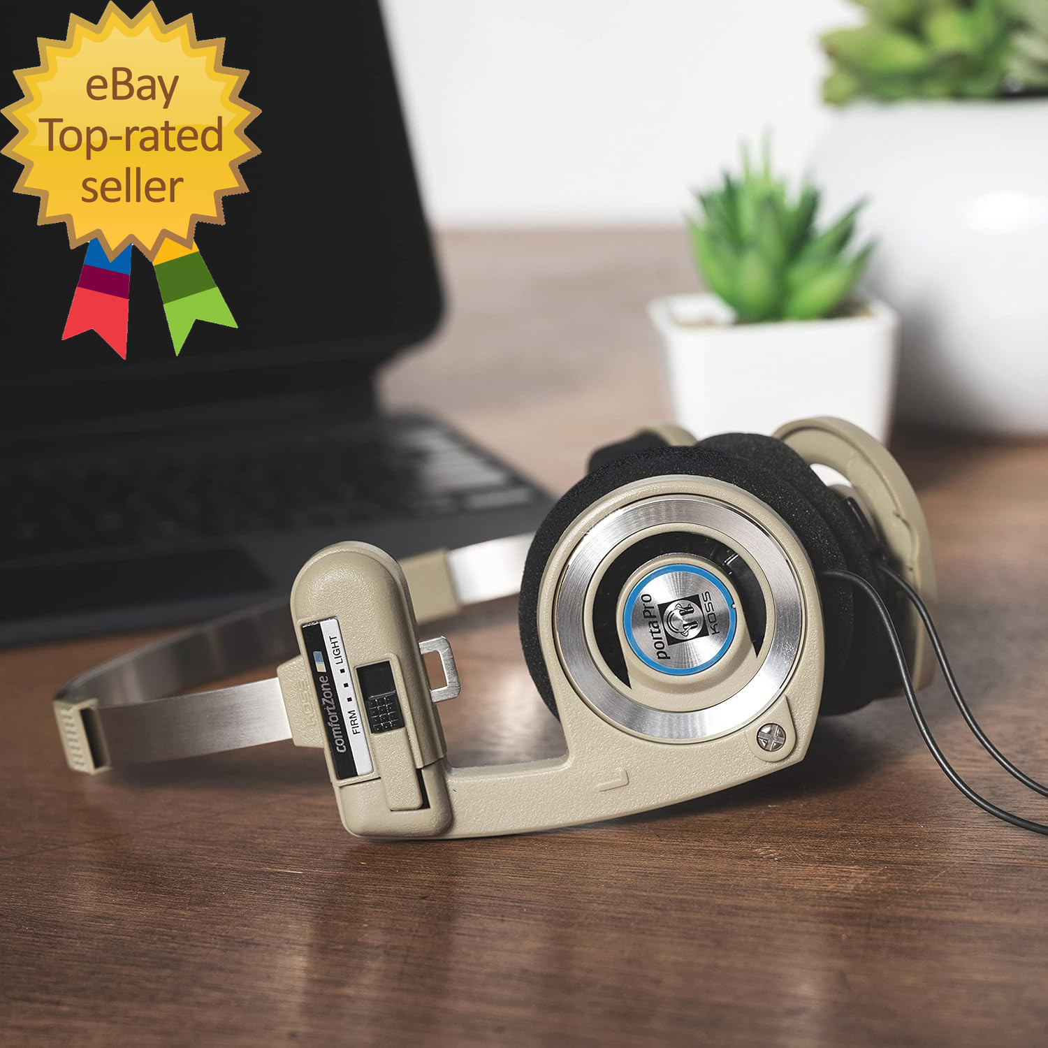 Porta Pro Limited Edition On-Ear Headphones In-Line Microphone Volume Control