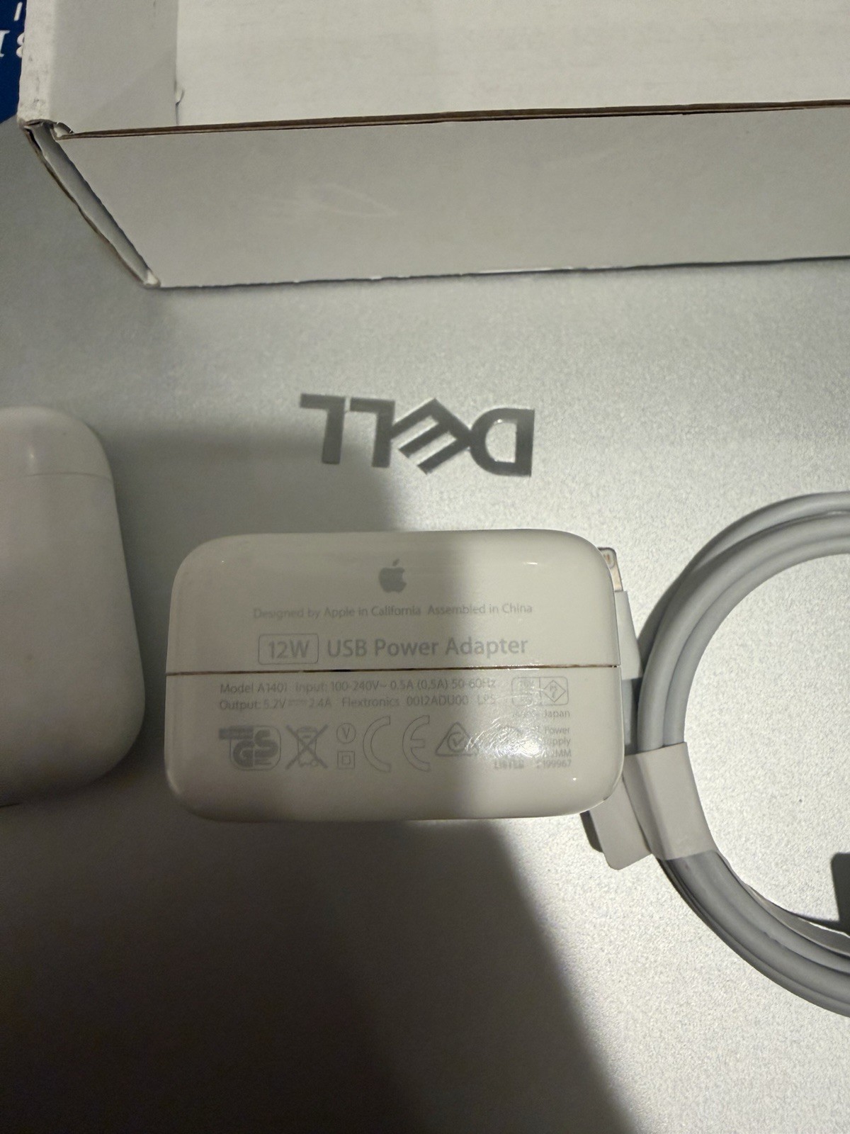 Apple AirPods 1st Gen Case, Lightning Cable & 12W USB Power Adapter