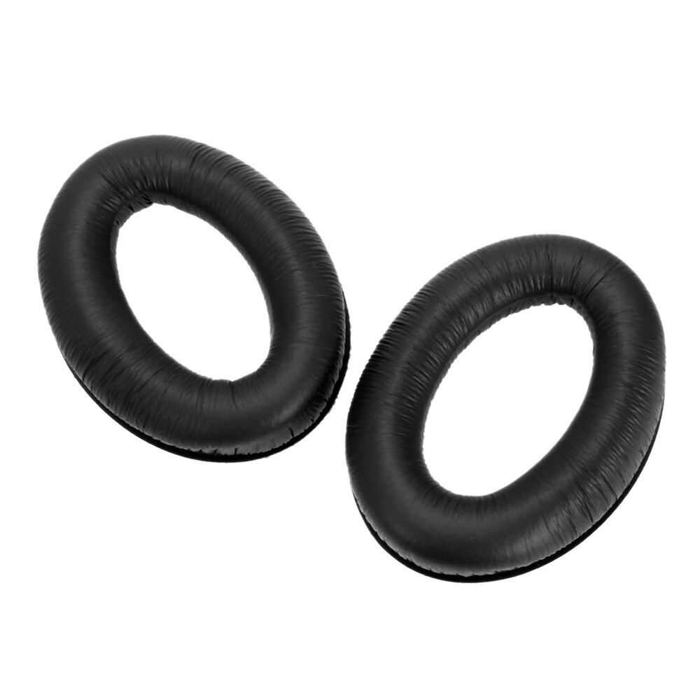 1pair Earpad Earphone Earpad 4.13×3.15×1.18″ Headphone Replace Ear Cushion Black