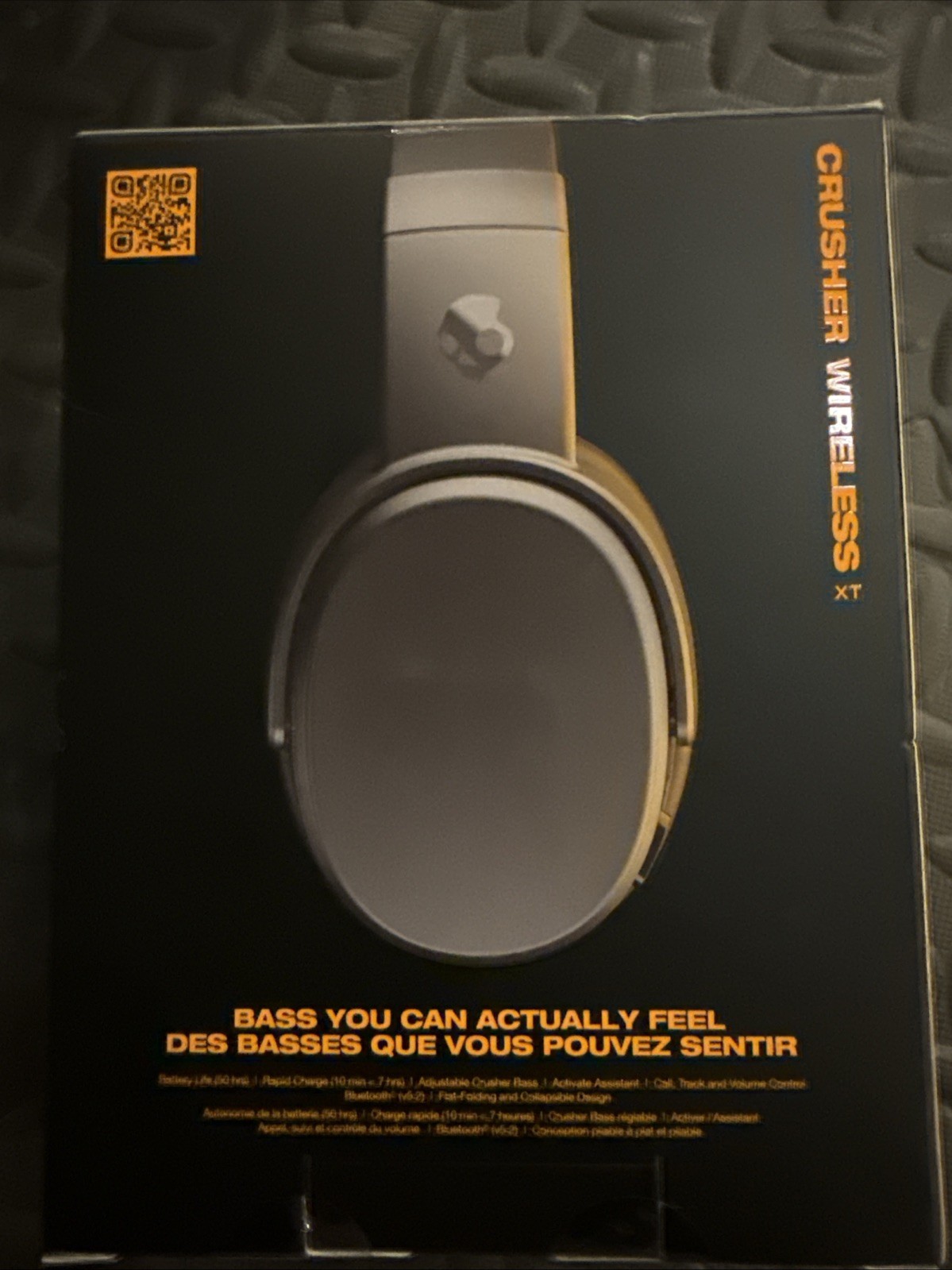 Skullcandy Crusher XT Wireless Over the Ear Headphones Black
