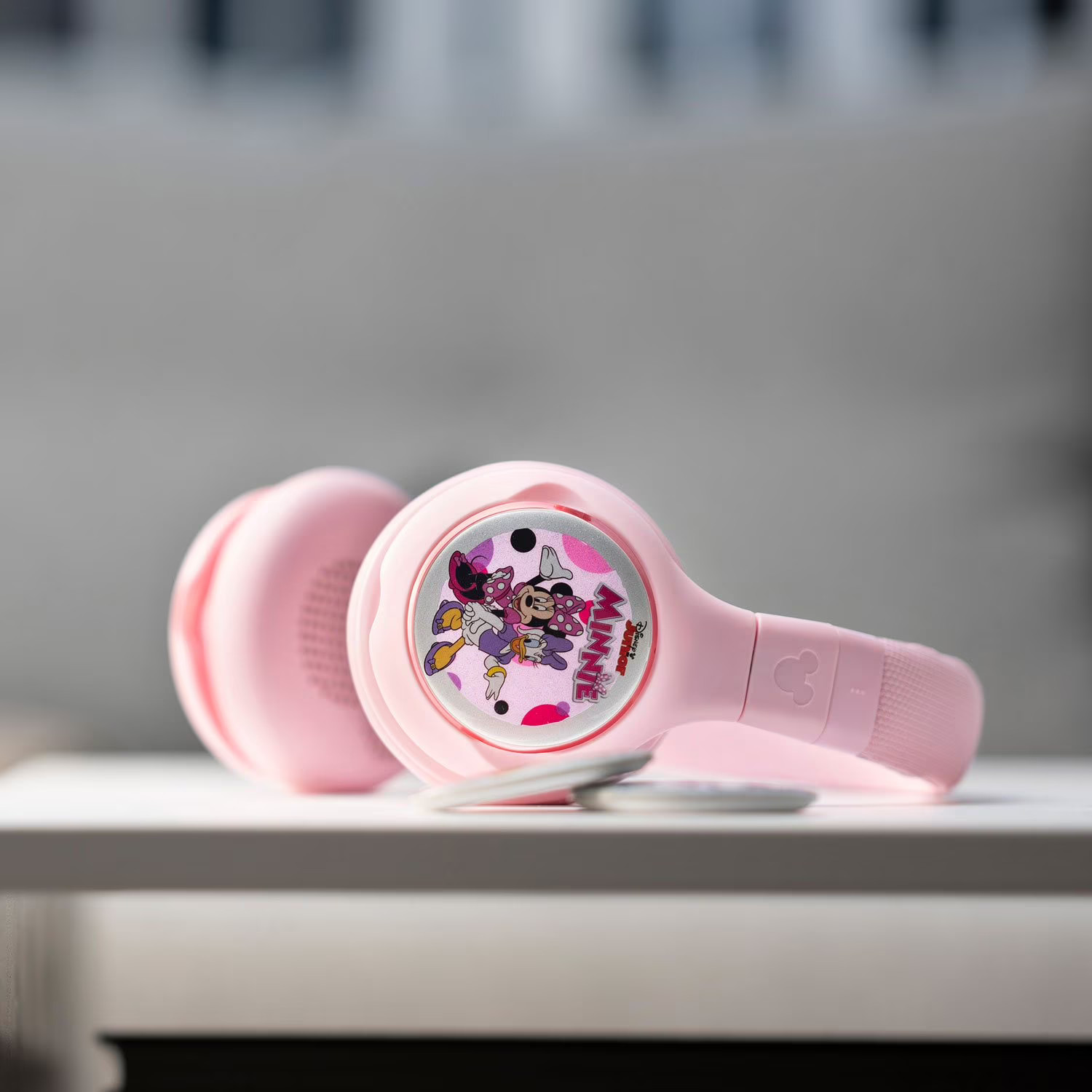 Disney StoryPhones Kids Bluetooth Headphones Bundle, Pink + StoryBook