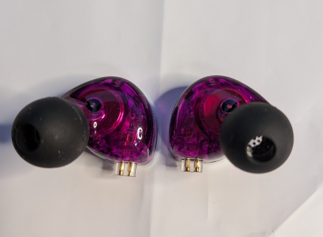 Linsoul KZ ZS10 Pro, 4BA+1DD 5 Driver in Ear Monitor Wired Earbuds No Mic Purple