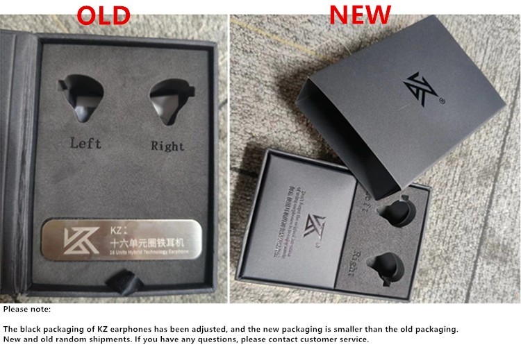KZ ZAX Pro In Ear Earphones 1DD 7BA HIFI Bass Monitor Headset | Black With MIC