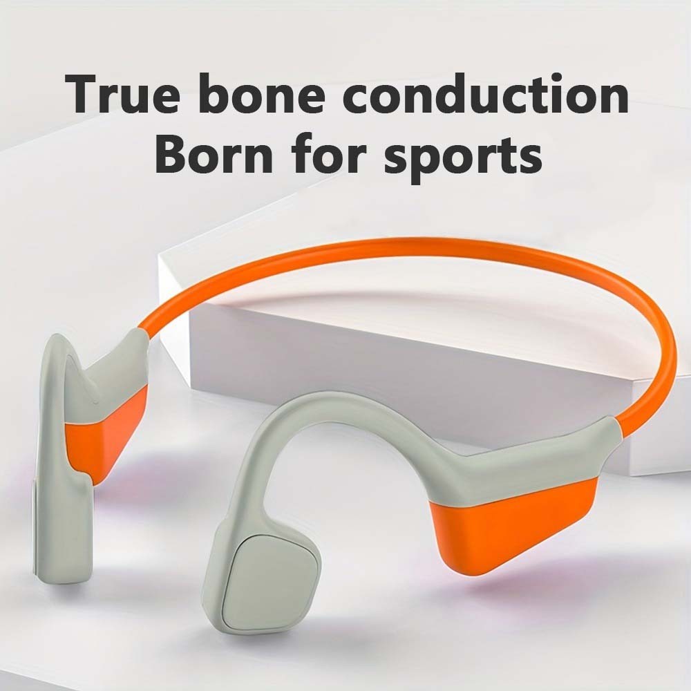 Waterproof Bone Conduction Headphones ENC Noise Reduction Fit Sports & Daily Use