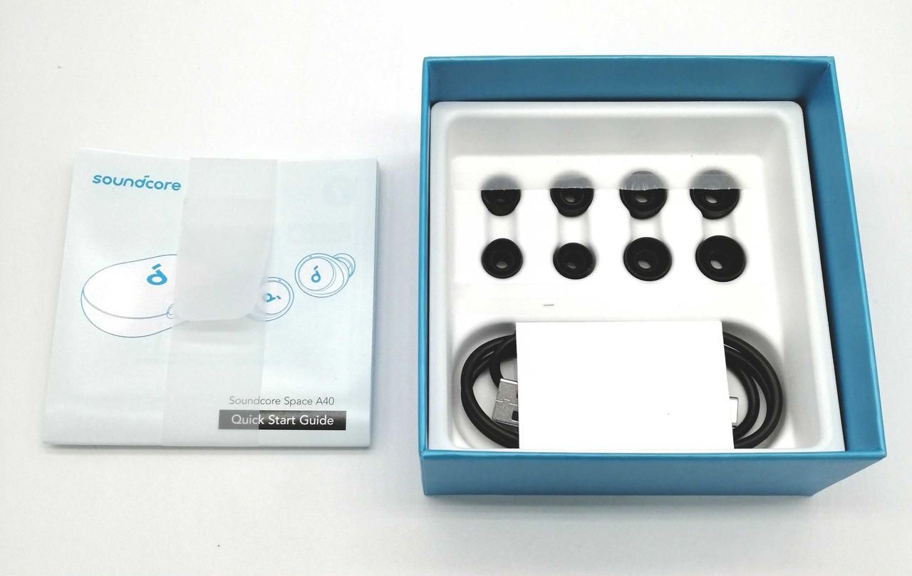 ANKER Wireless Earbuds Space A40 Used