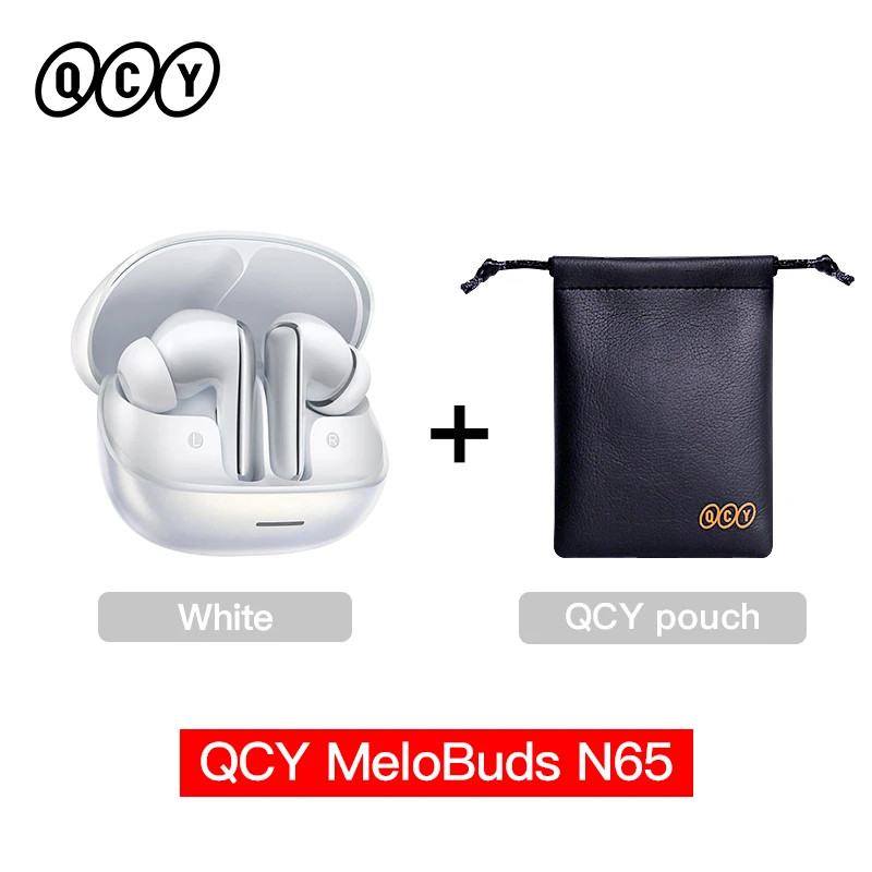 QCY HT21 Wireless Earphones Melobuds N65 -60dB AI Adaptive ANC Earbuds Bluetooth