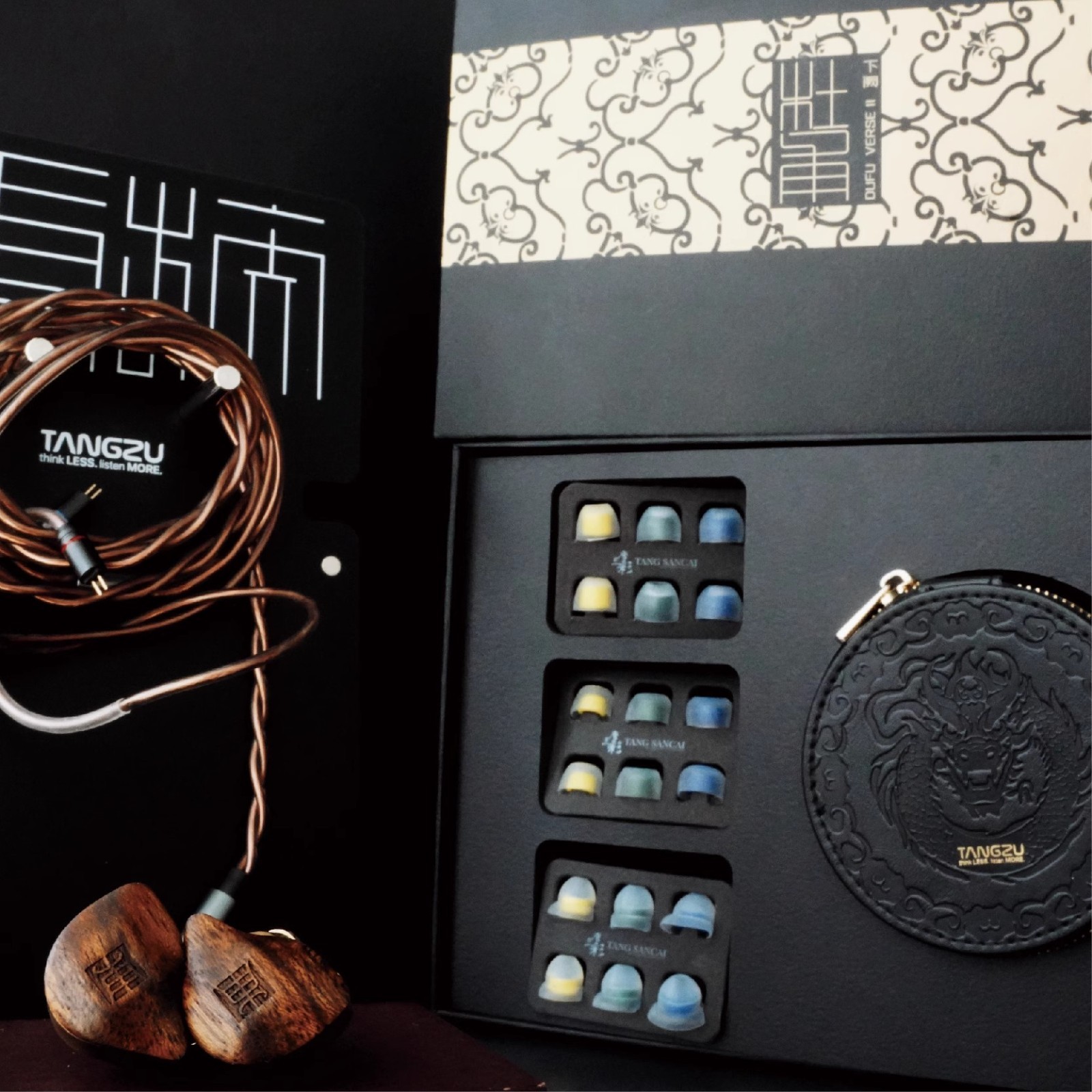 TangZu Fudu 2 HIFI Audiophile Earphone 1DD+2BA Hybrid In Ear Monitors