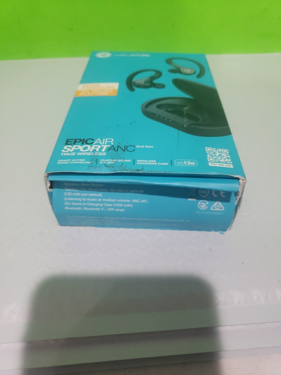JLab Epic Air Sport ANC Active Noise Cancelling Wireless Bluetooth Earbuds GEN 2