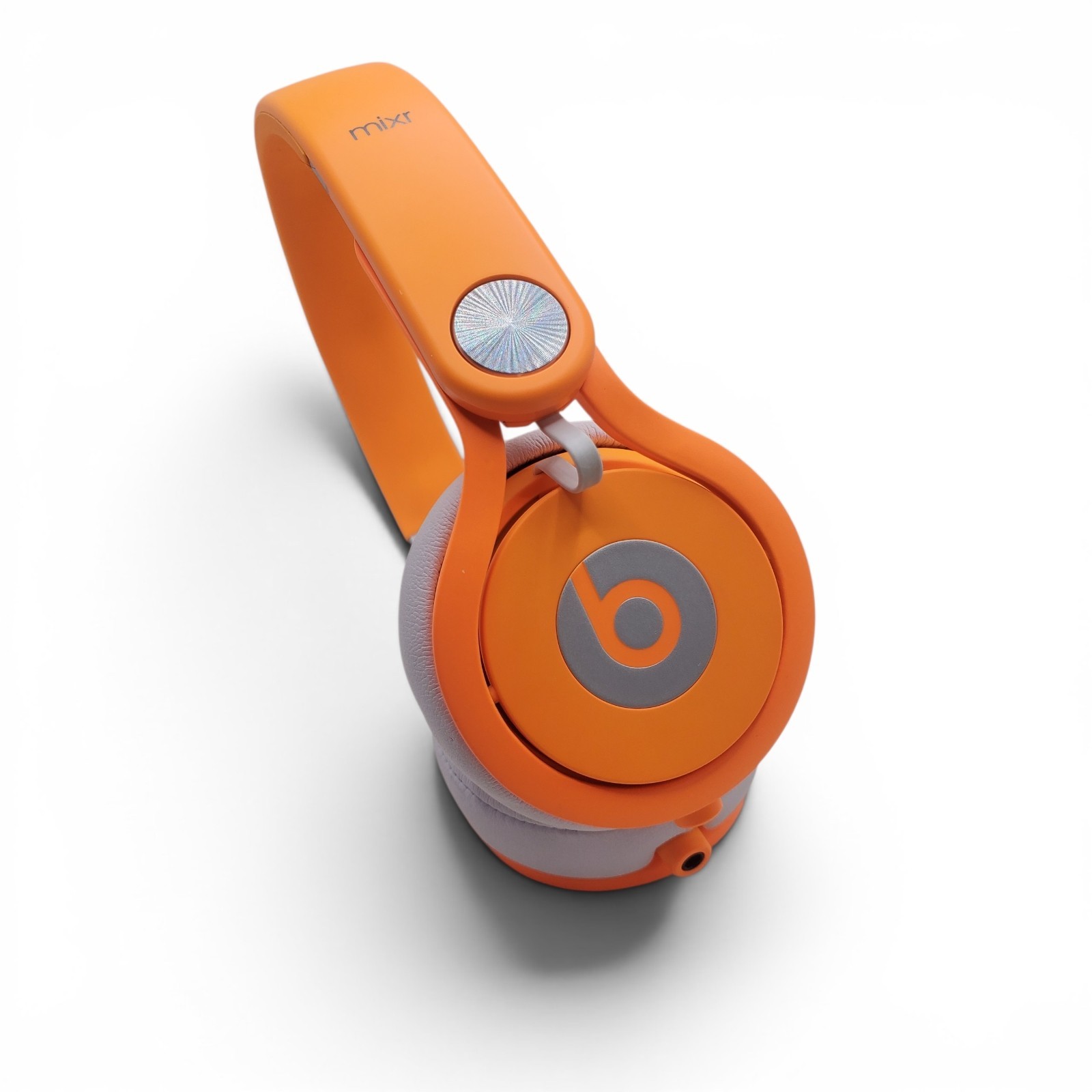 Beats by Dre Mixr DJ Headphones Neon Orange On-Ear with Case Cable David Guetta